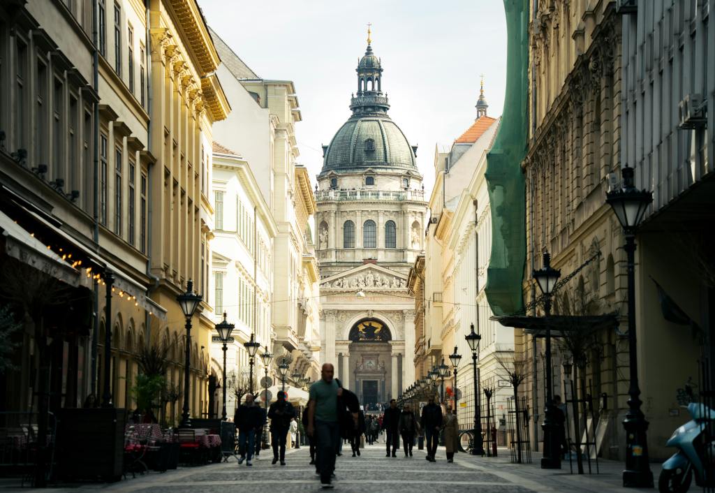 Street in Hungary